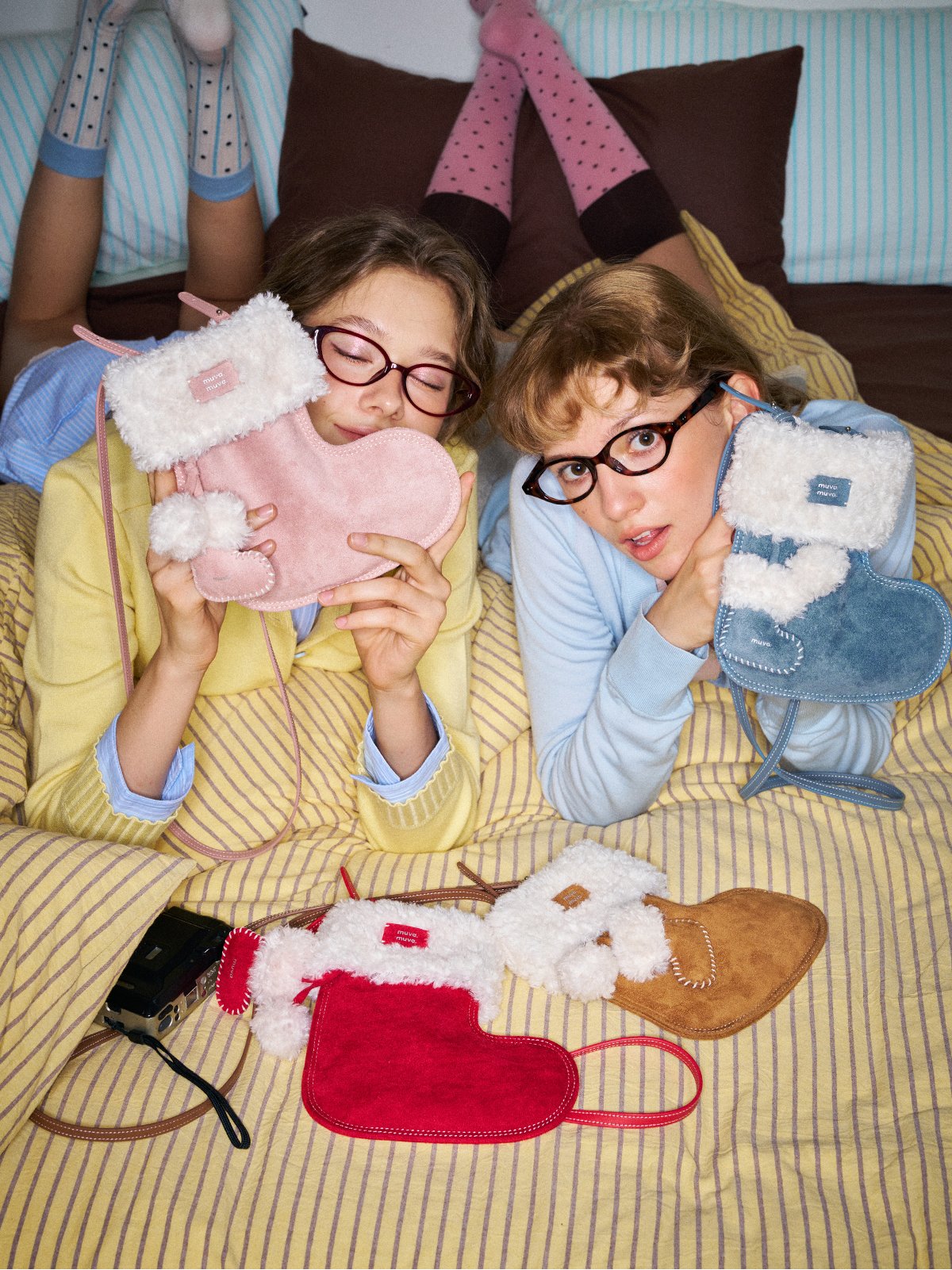 The Fluffy Christmas Stocking Bag: The Most Giftable Bag We Make