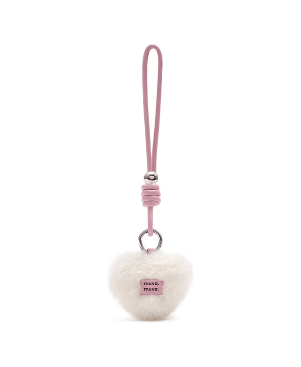 Plush Heart Charm