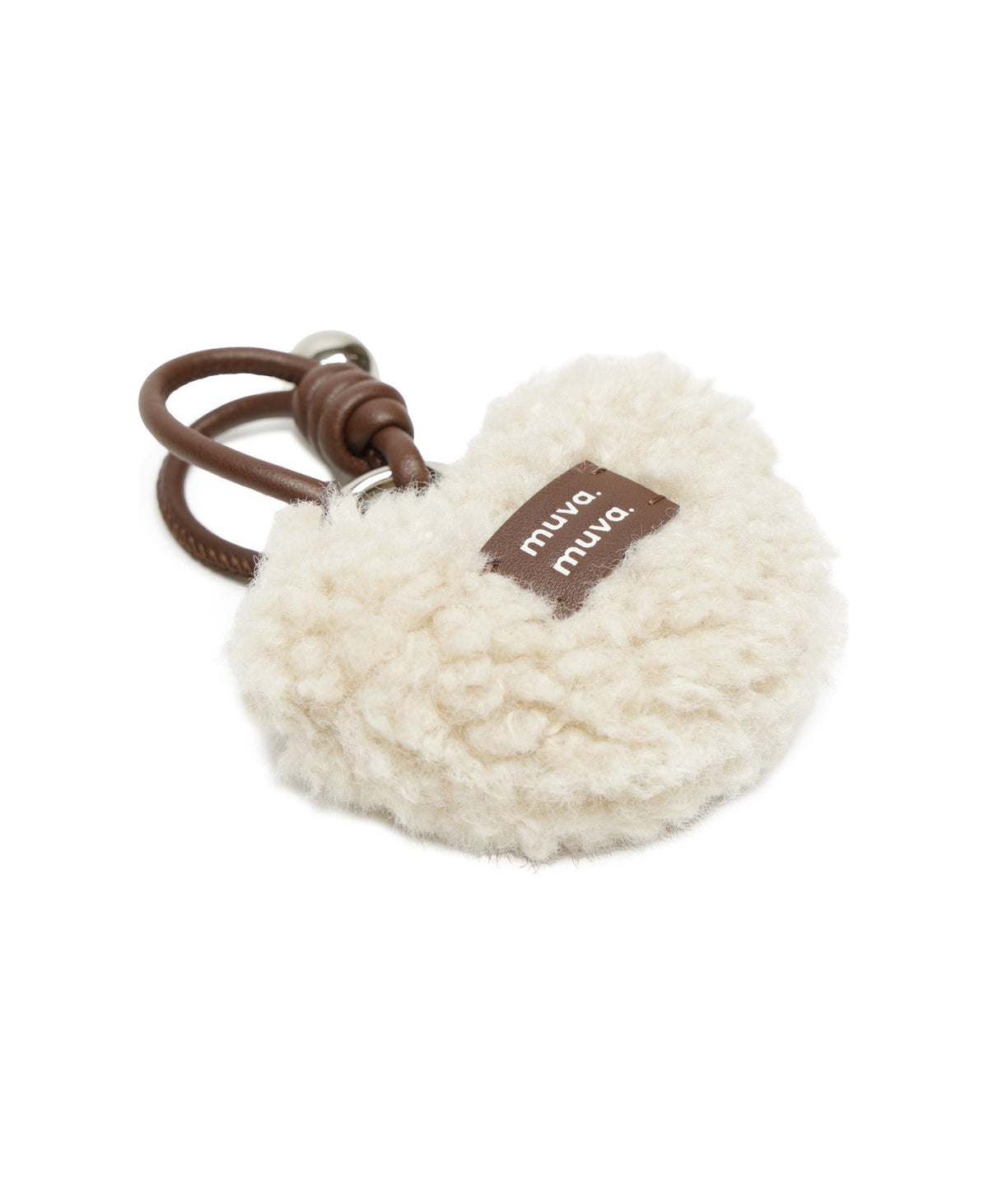 Plush Heart Charm · Short · Sea Salt Blue