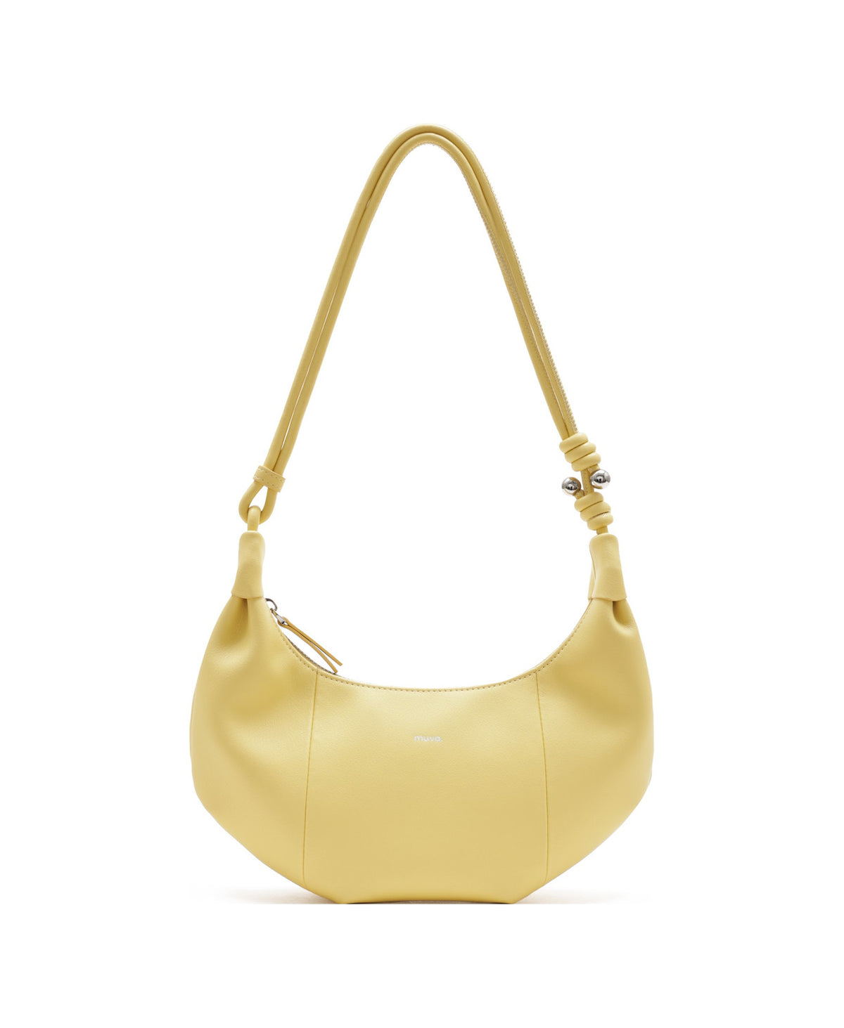 Jingle Mini Croissant Bag in Creamy Yellow