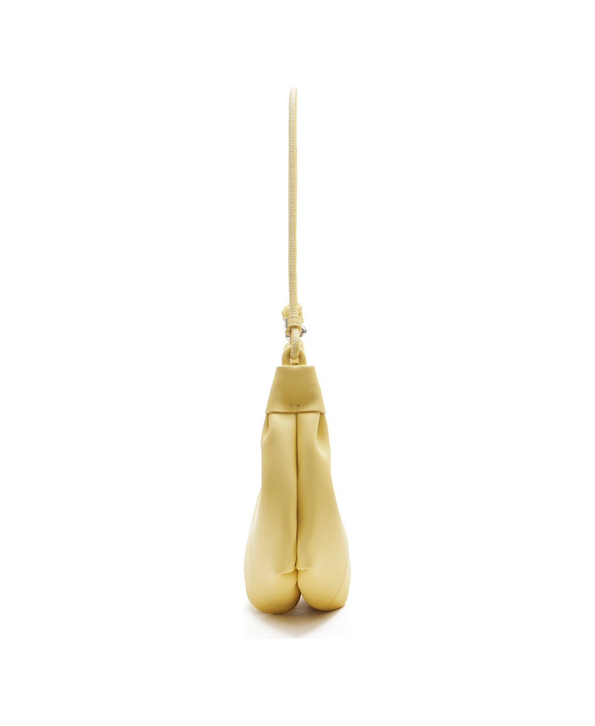 Jingle Mini Croissant Bag in Creamy Yellow, product view 6