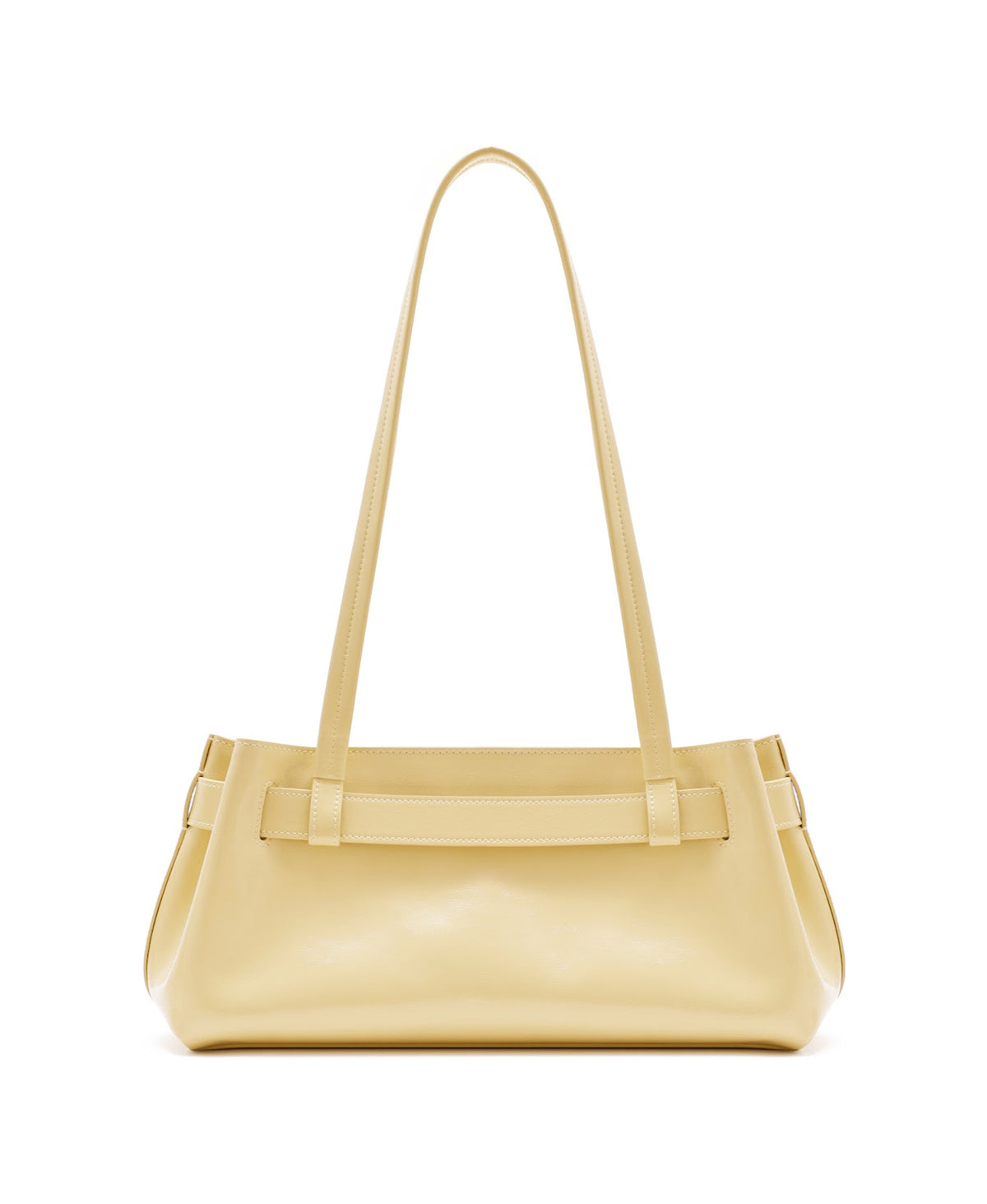 Sweet Cool Buckle Bag in Creamy Yellow, product view 5