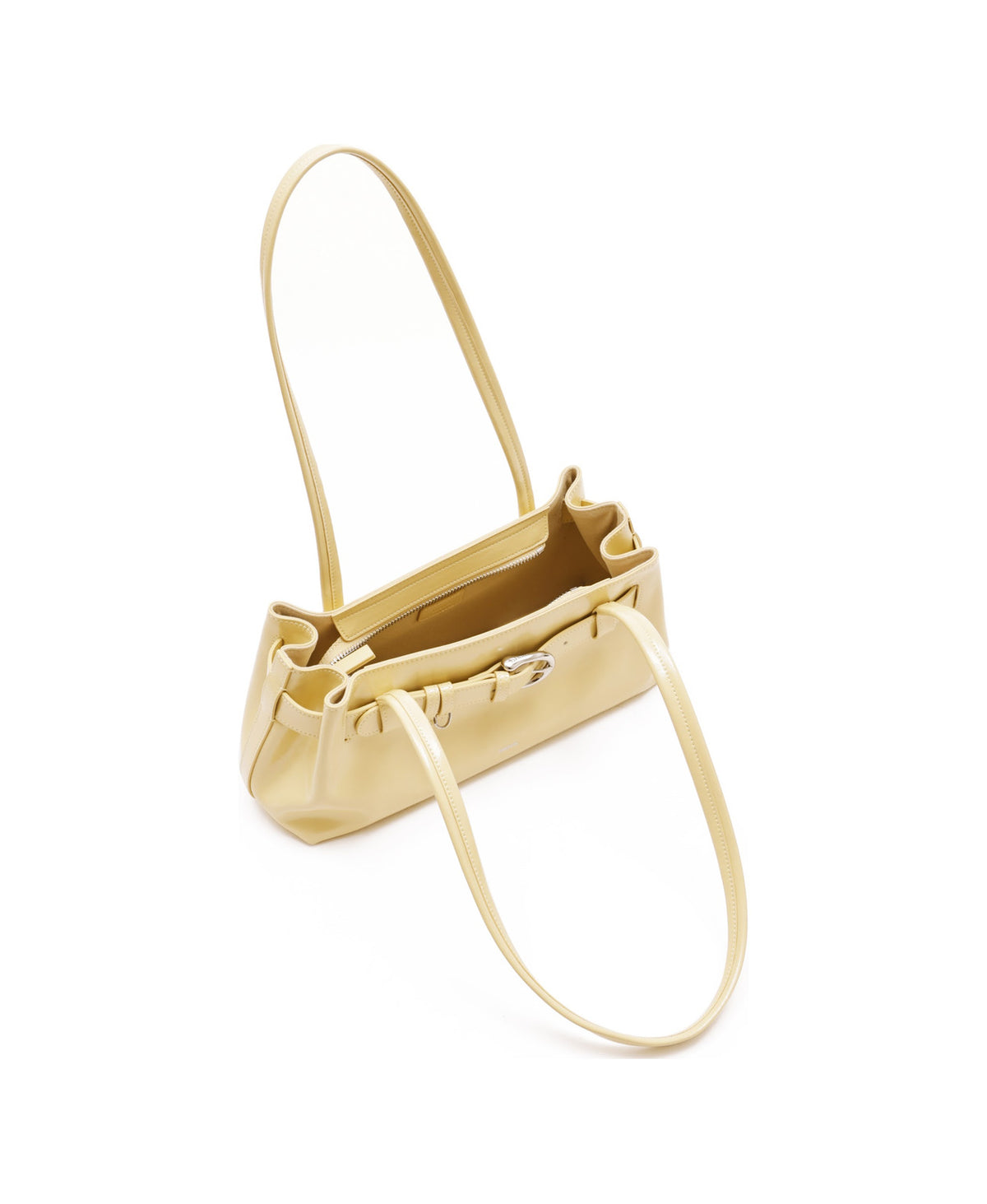 Sweet Cool Buckle Bag in Creamy Yellow, product view 6