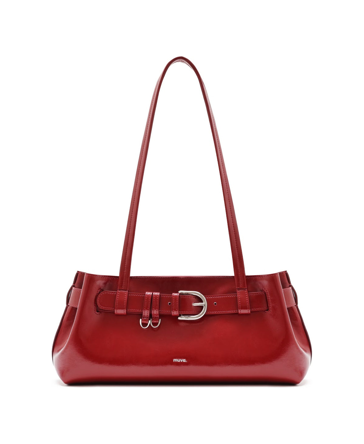 Sweet Cool Buckle Bag in Red