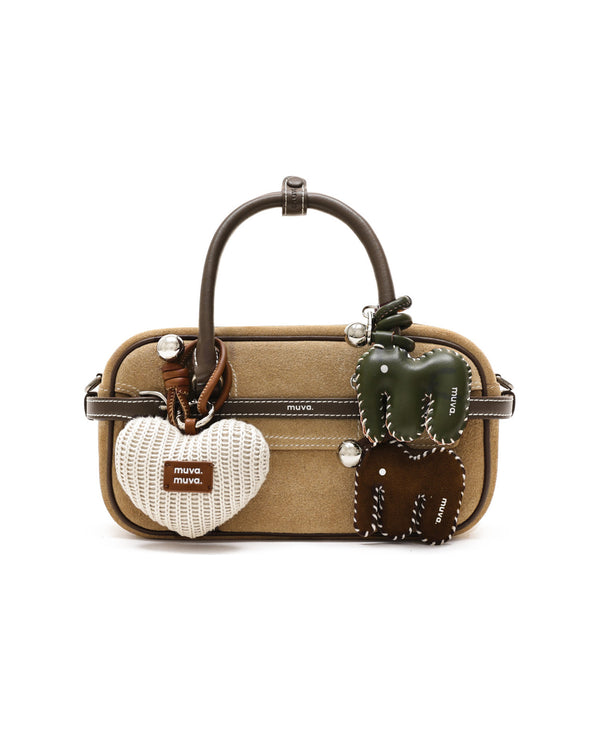 Hopscotch Tales Boston Bag · Gravel