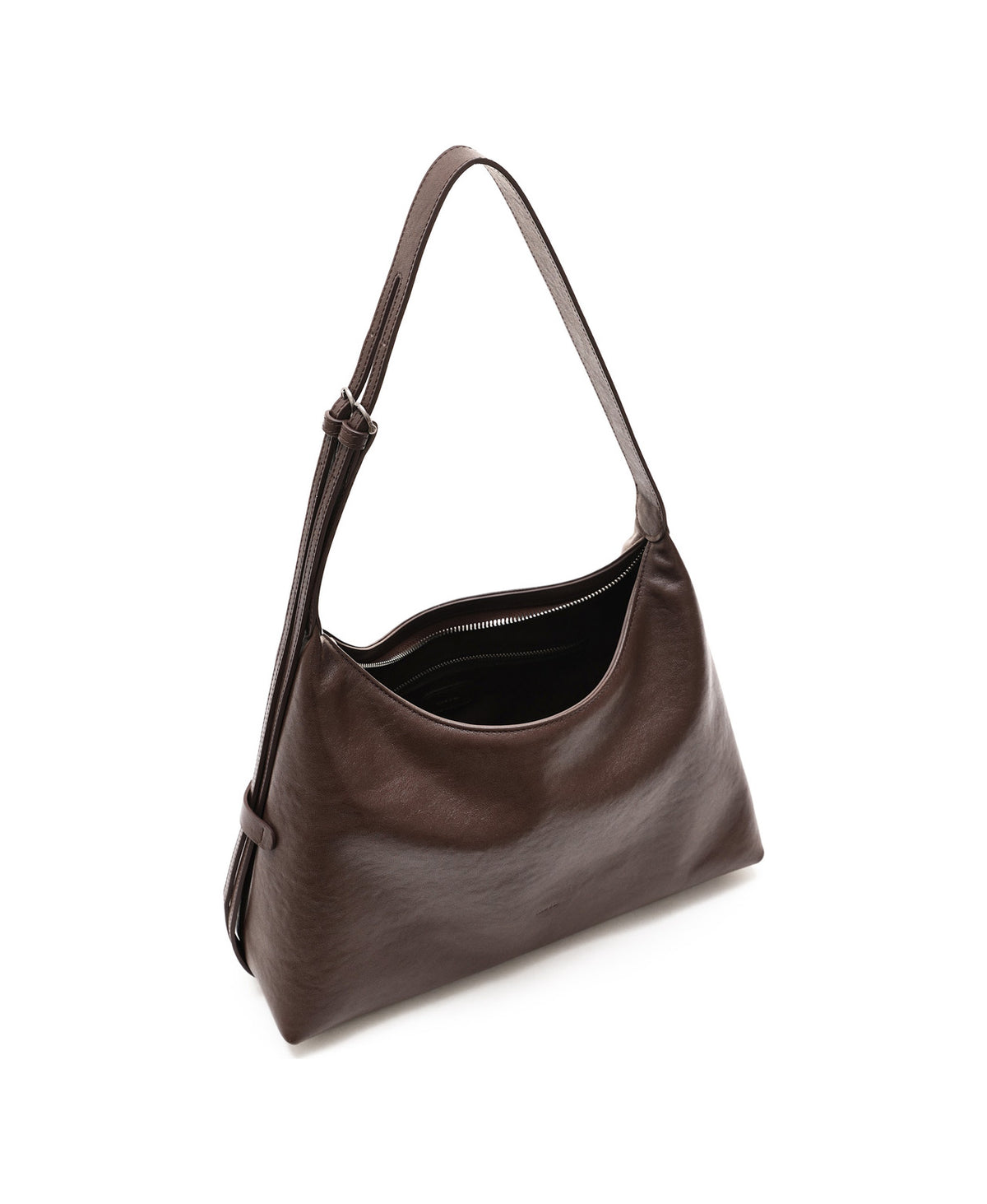 Companion Hobo Bag in Chocolate Brown, product view 7