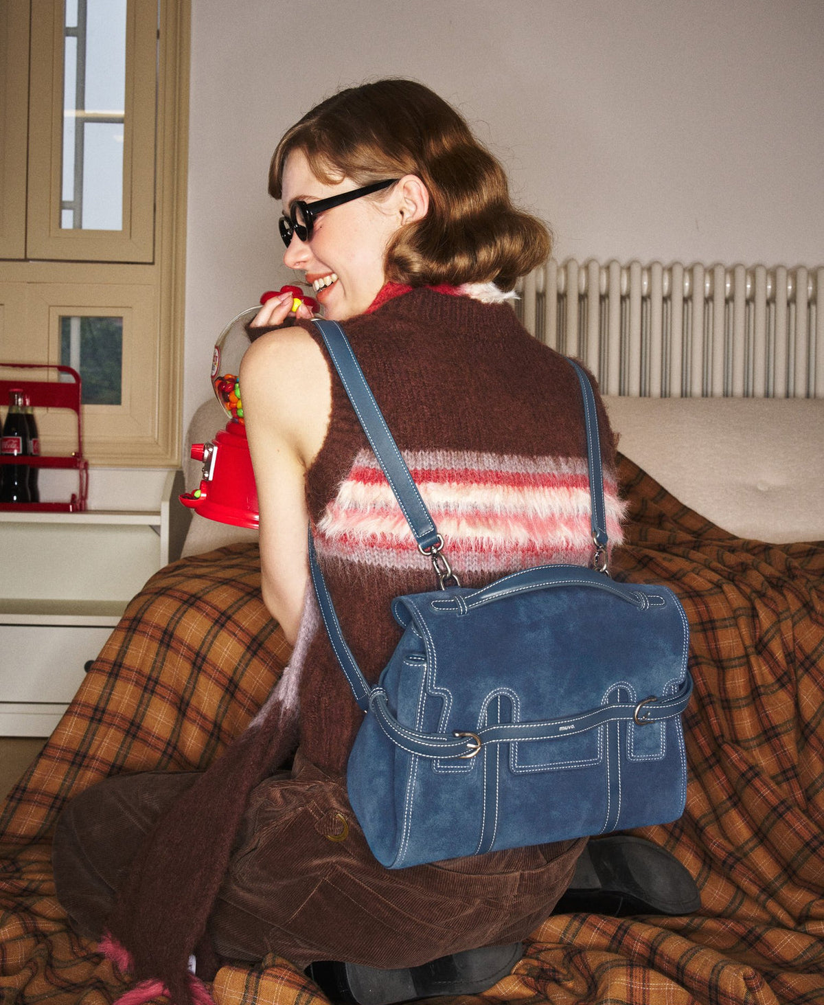 Hopscotch Tales Backpack · Denim Blue