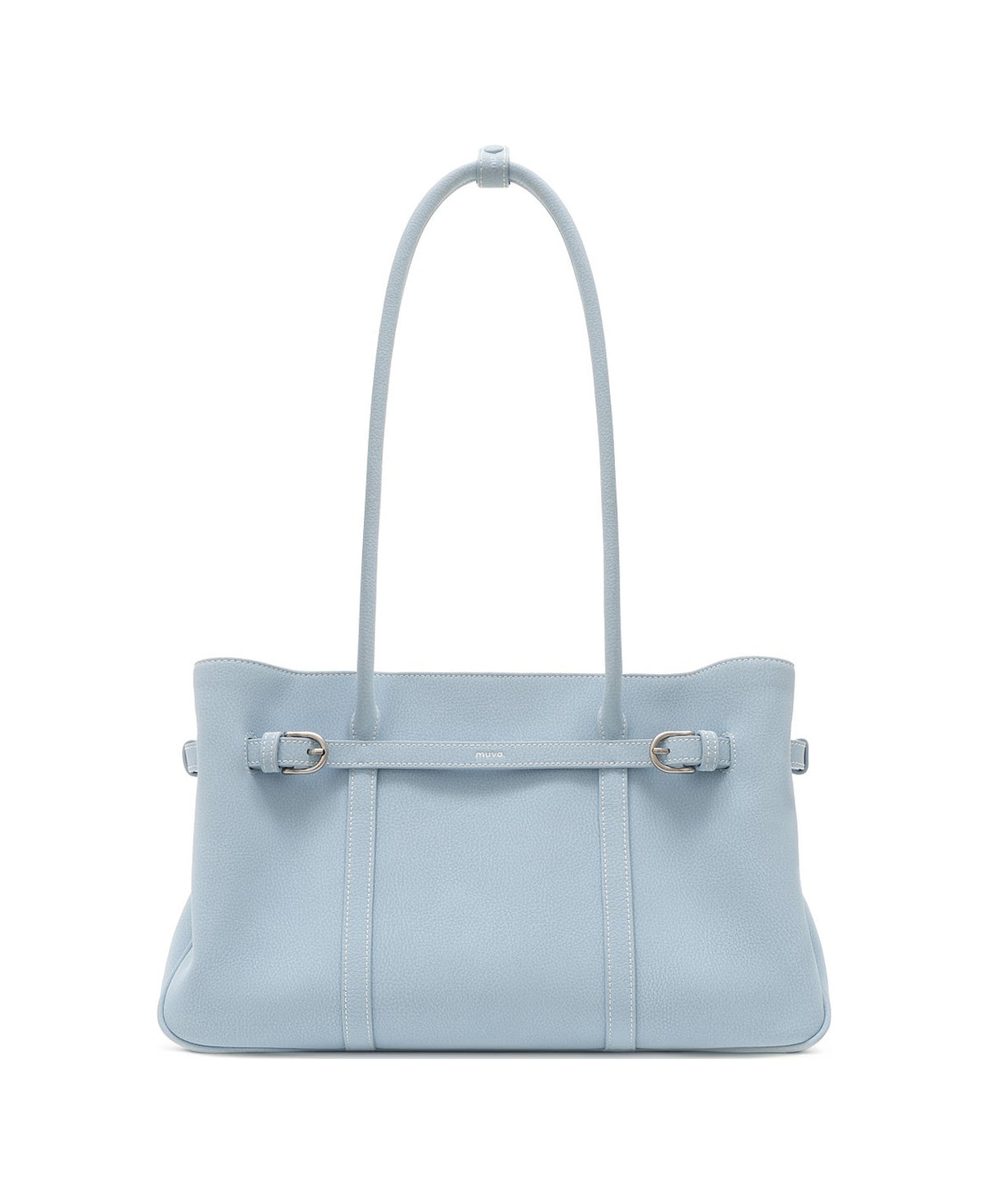 Hopscotch Tales Garden Tote Bag in Sky Blue