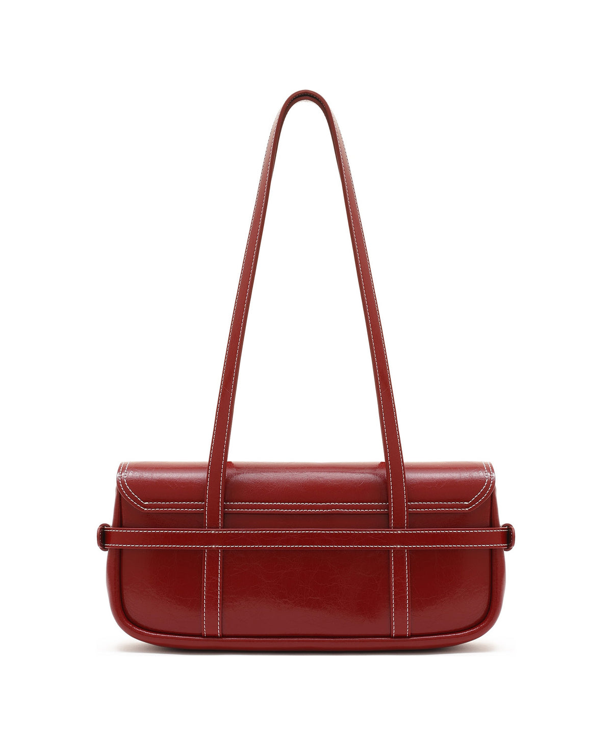 Hopscotch Tales Hopscotch Baguette Bag in Red, product view 10