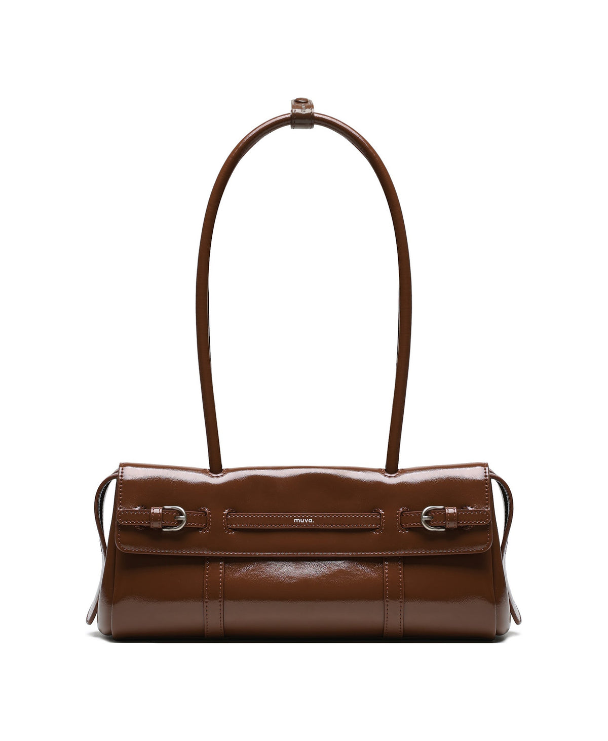 Hopscotch Tales Garden Shoulder Bag · Gloss in Caramel Brown, product view 5