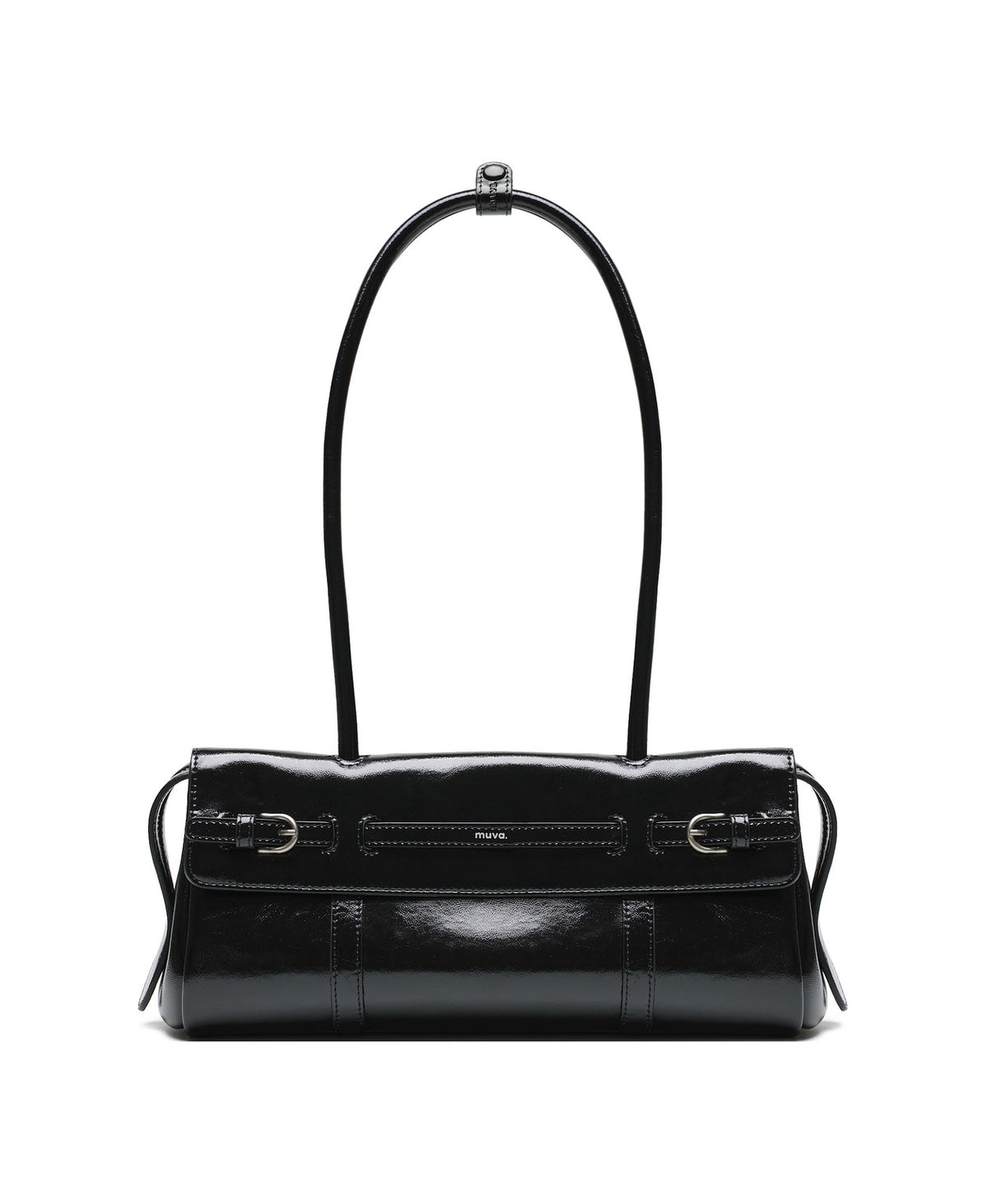 Hopscotch Tales Garden Shoulder Bag · Gloss in Black
