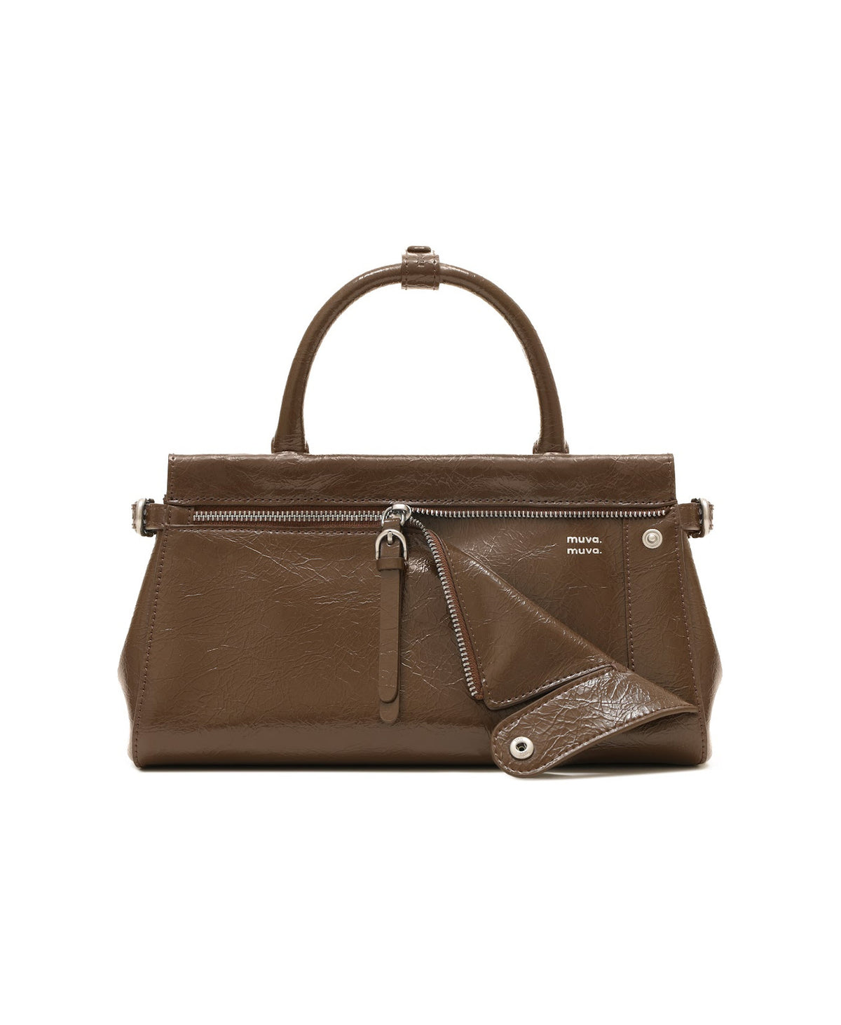 Free Spirit Flap Bag in Caramel Brown