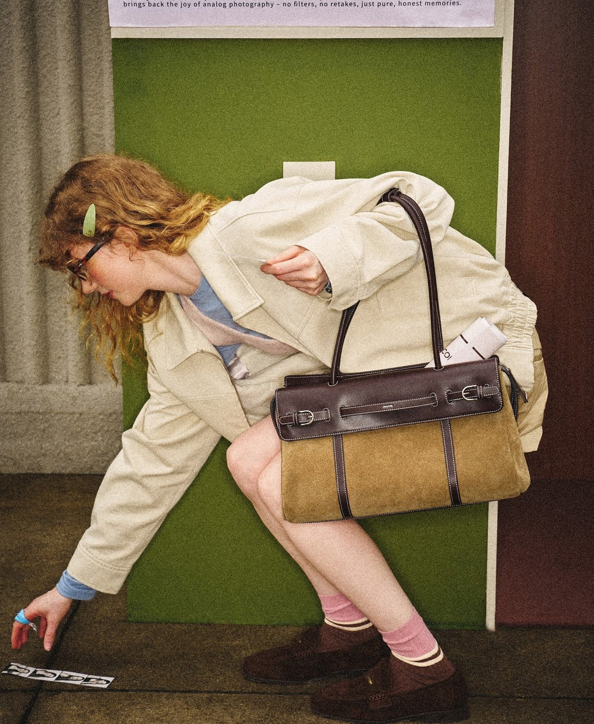 Hopscotch Tales Garden Tote Bag · Two-Tone · Chestnut Cocoa