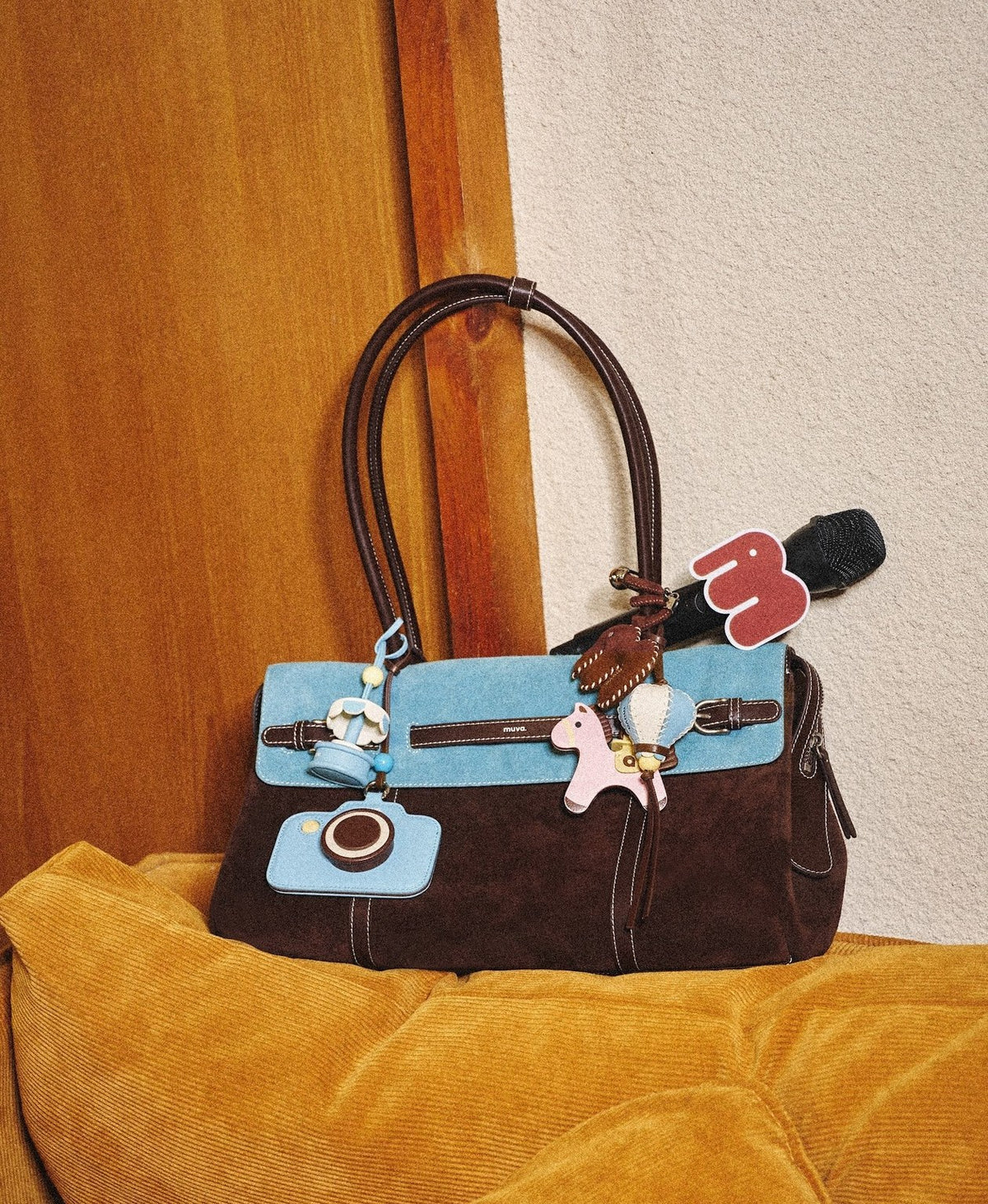 Hopscotch Tales Garden Tote Bag · Two-Tone · Sea Salt Latte