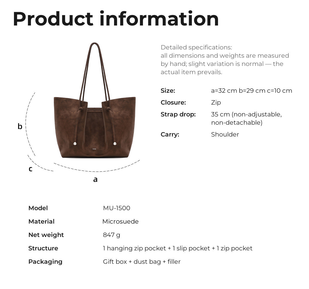 MU-1500 Product information