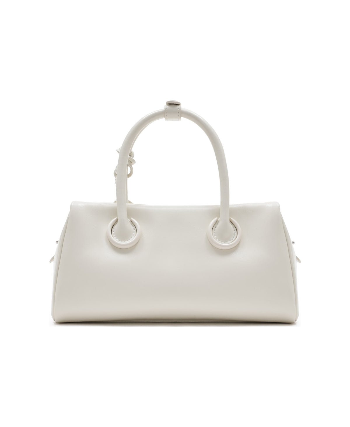 Bakery Pretzel Bag in Milkshake White, product view 4