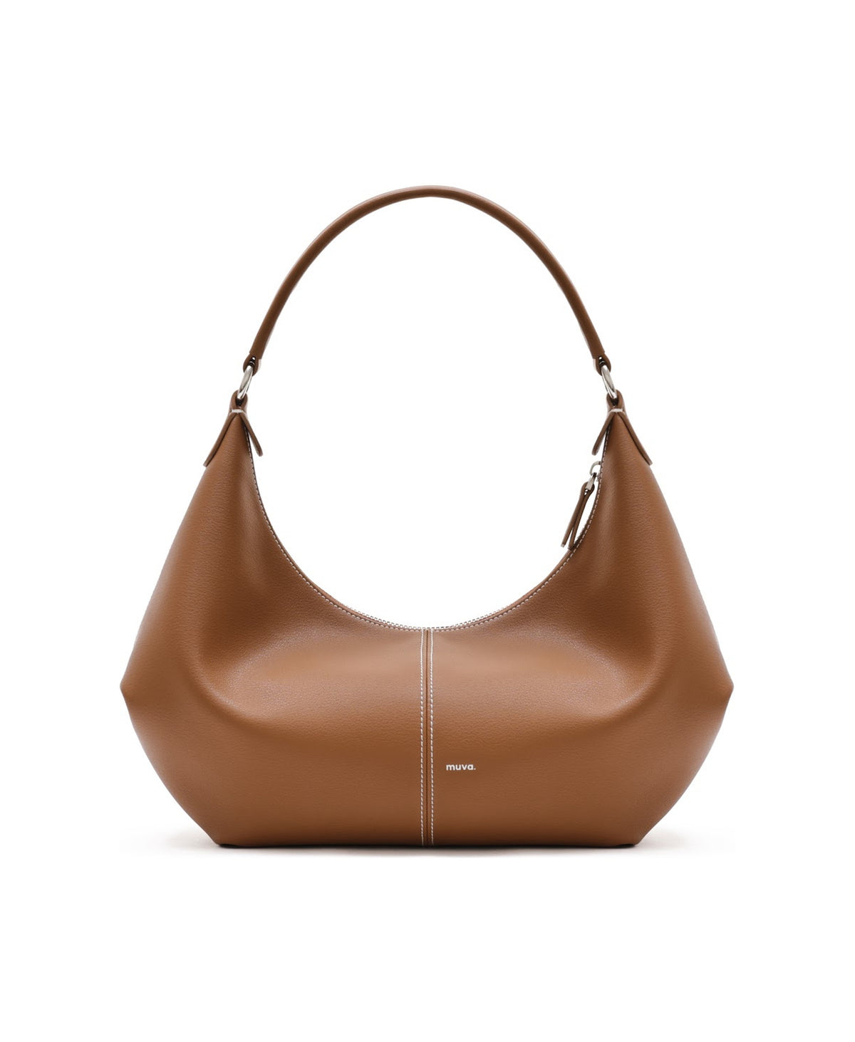 Half Moon Bag in Caramel Brown