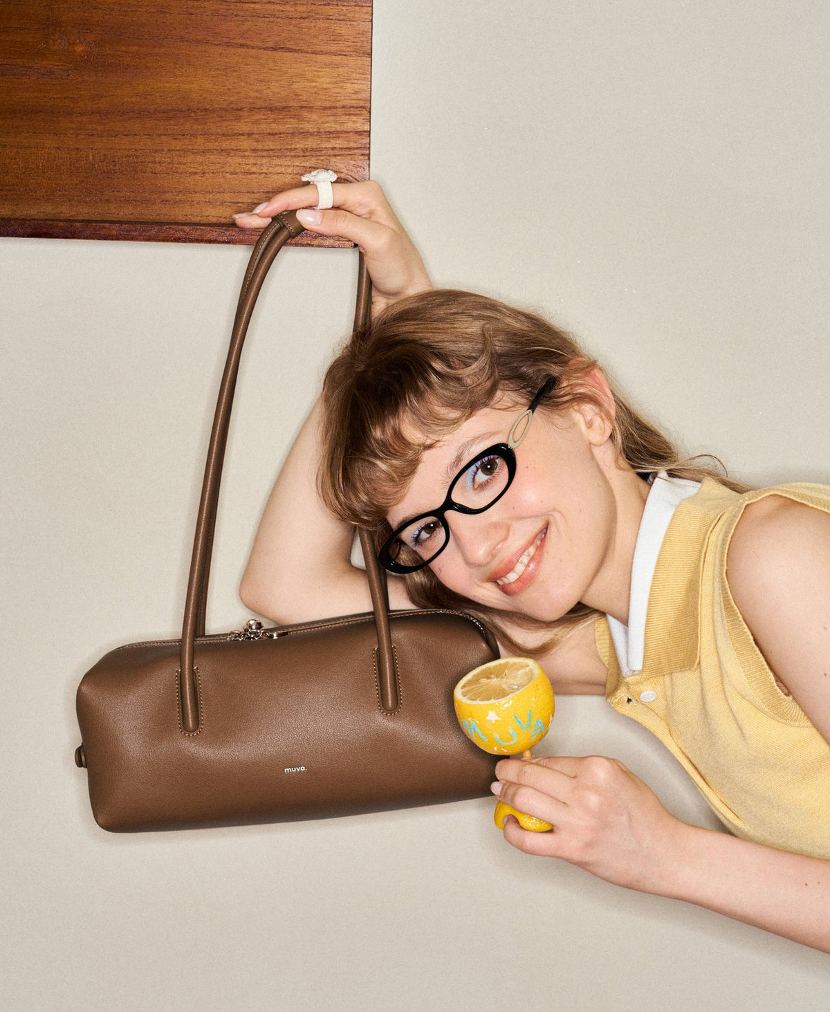 Bakery Roll Bag · Caramel Brown