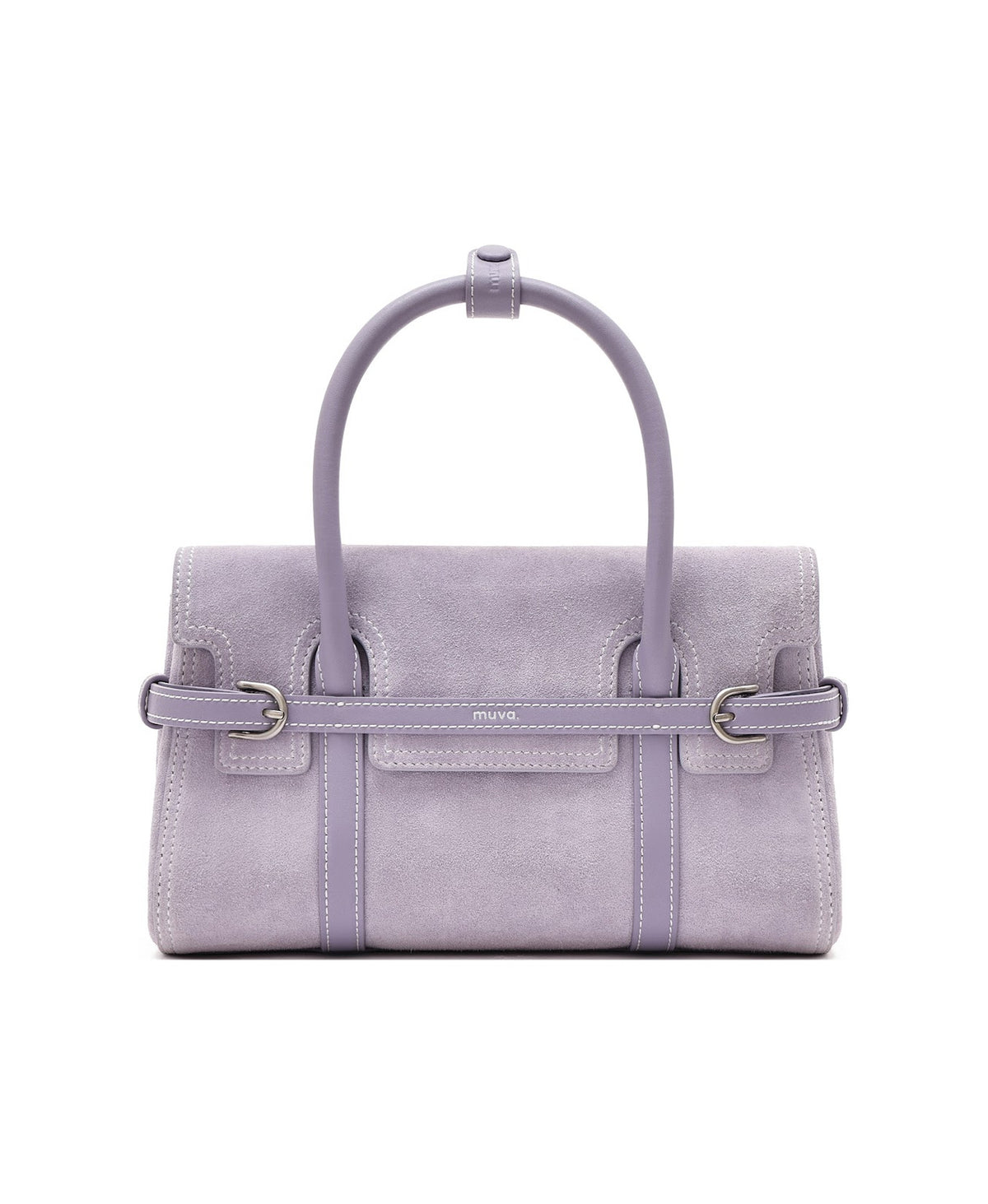 Hopscotch Tales Hopscotch Bag · Pastel Suede in Purple Yam