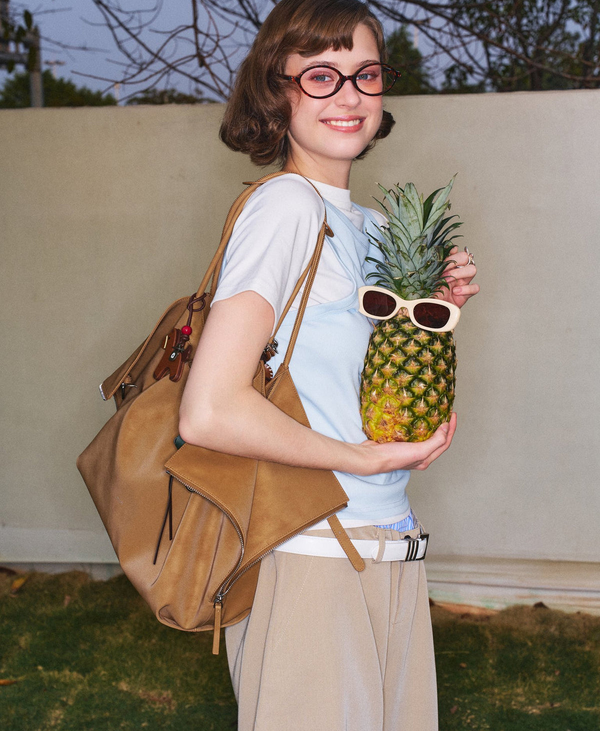 Companion Stroll Soft Tote · Sugar