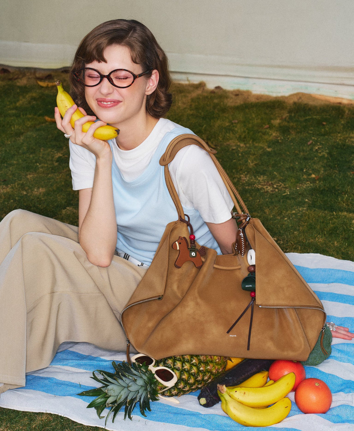 Companion Stroll Soft Tote · Sugar