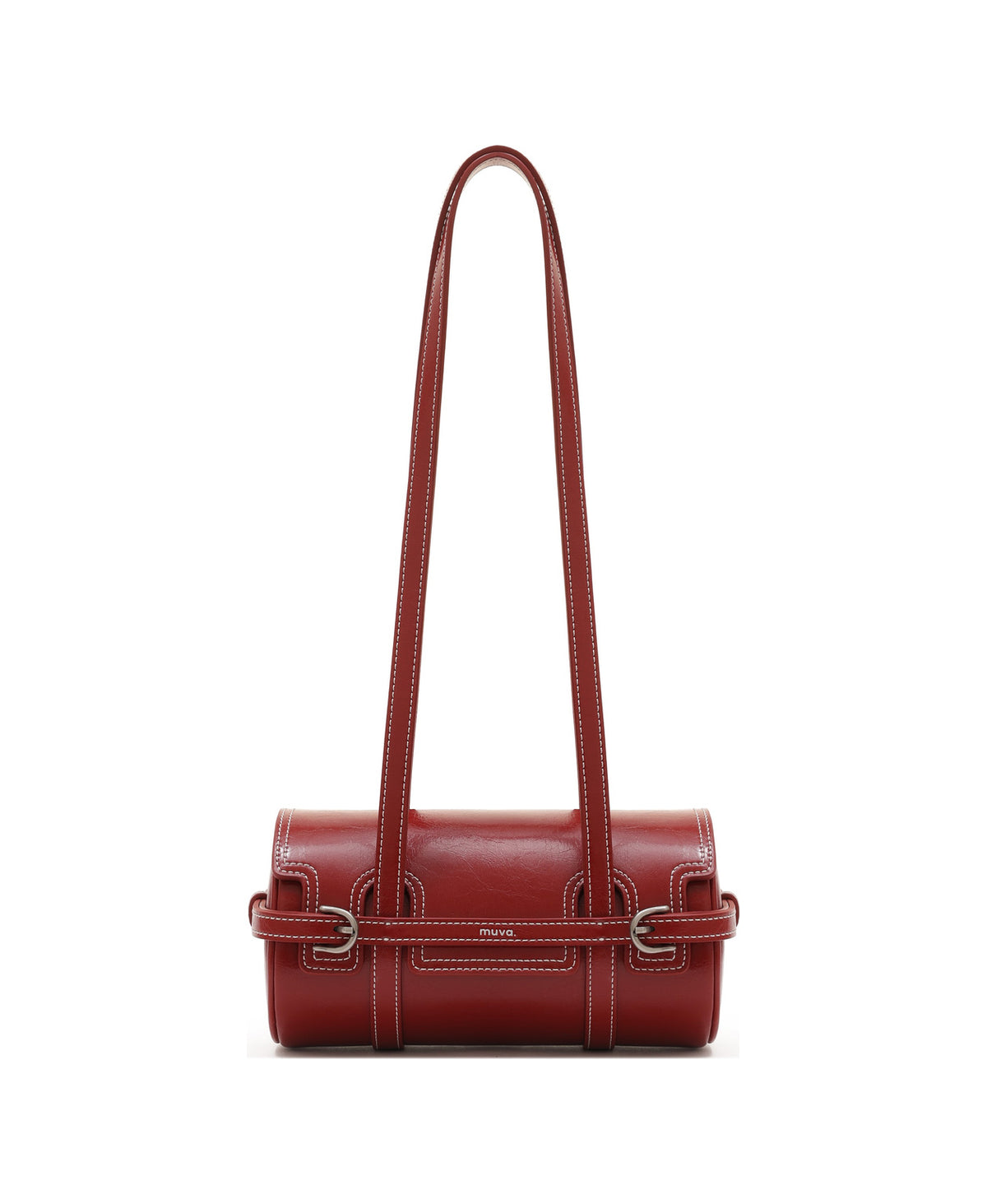 Hopscotch Tales Hopscotch Cylinder Bag in Red, product view 6