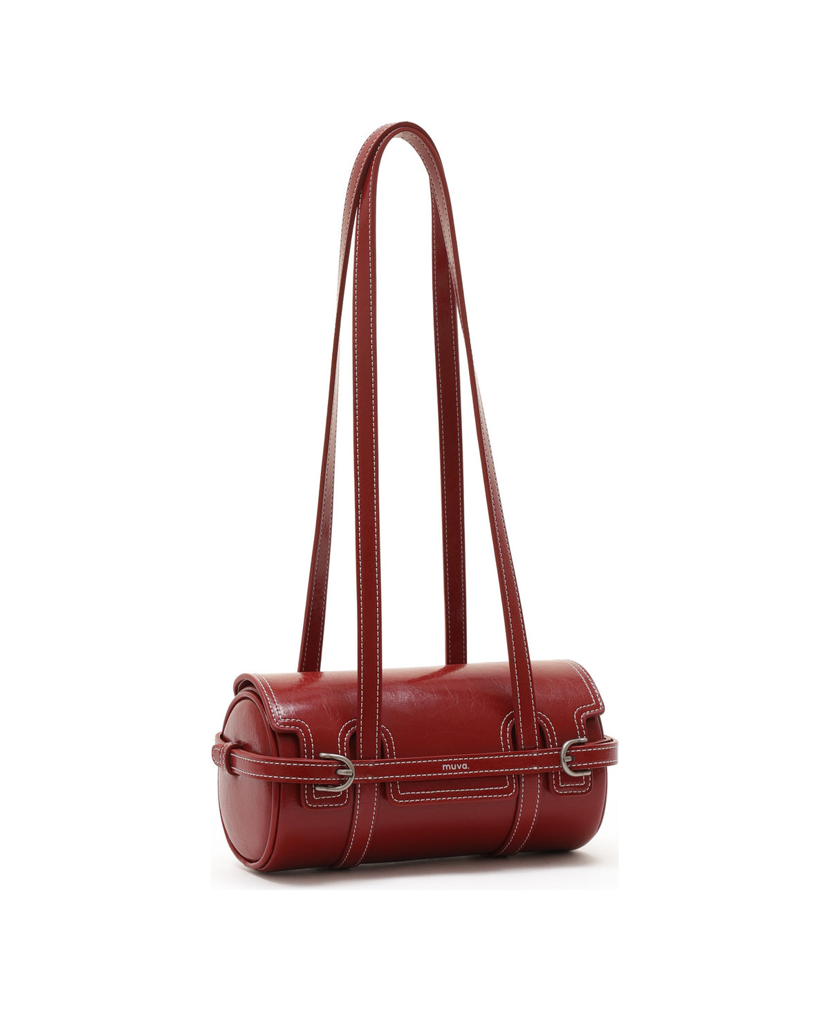 Hopscotch Tales Hopscotch Cylinder Bag in Red, product view 7