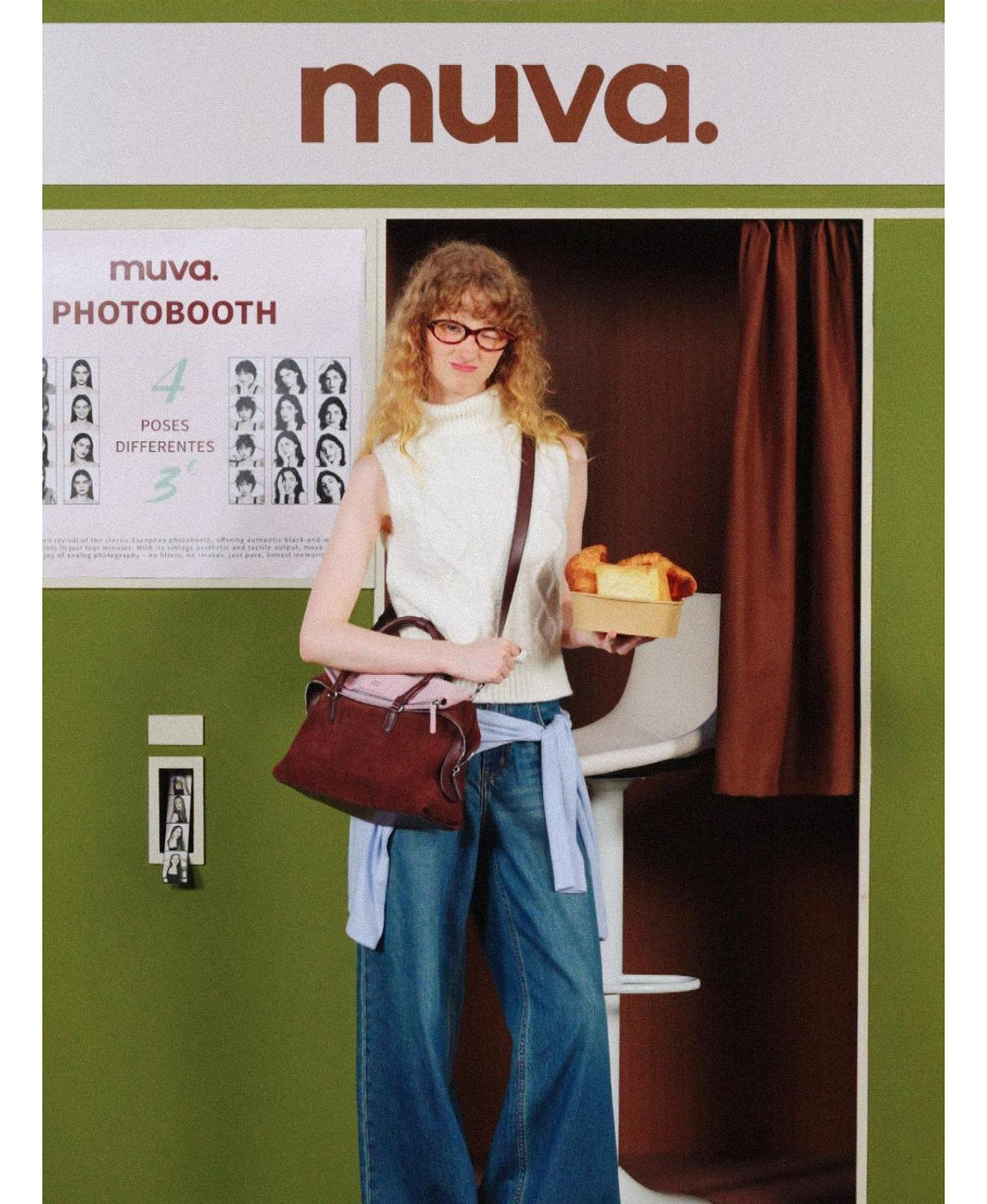 Sweet Layers Crossbody Bag · Berry Truffle