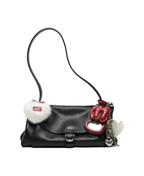 Paradise Pleat Bag · Black