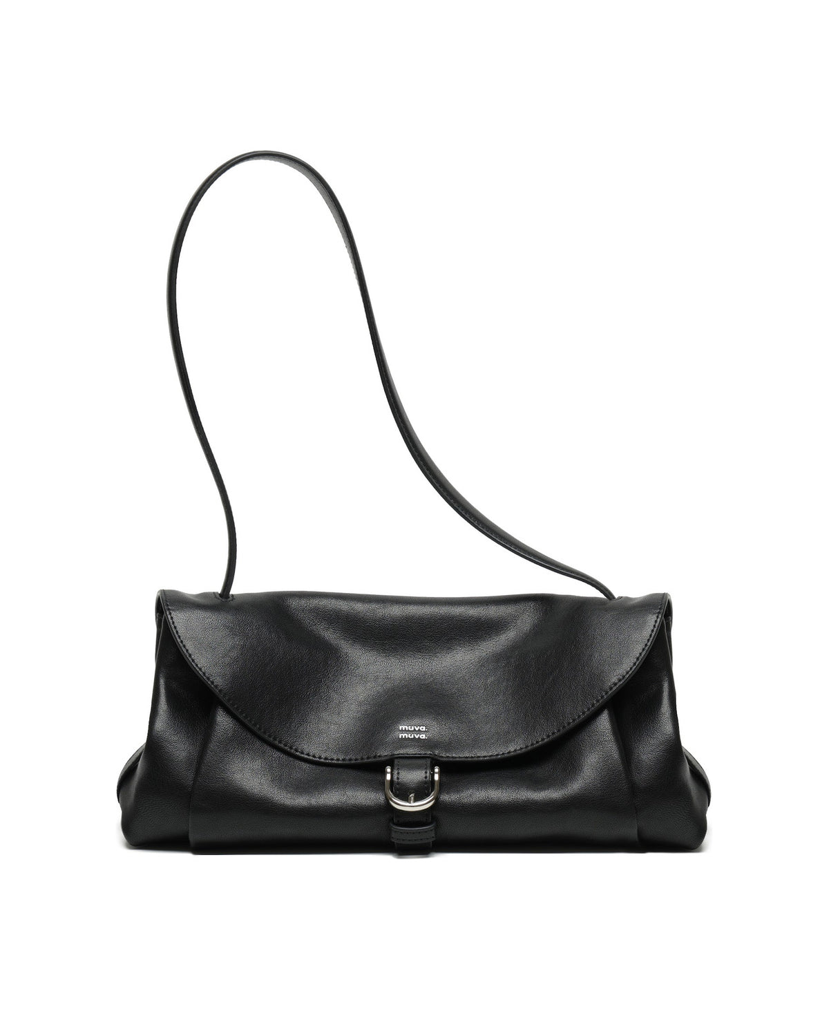 Paradise Pleat Bag in Black