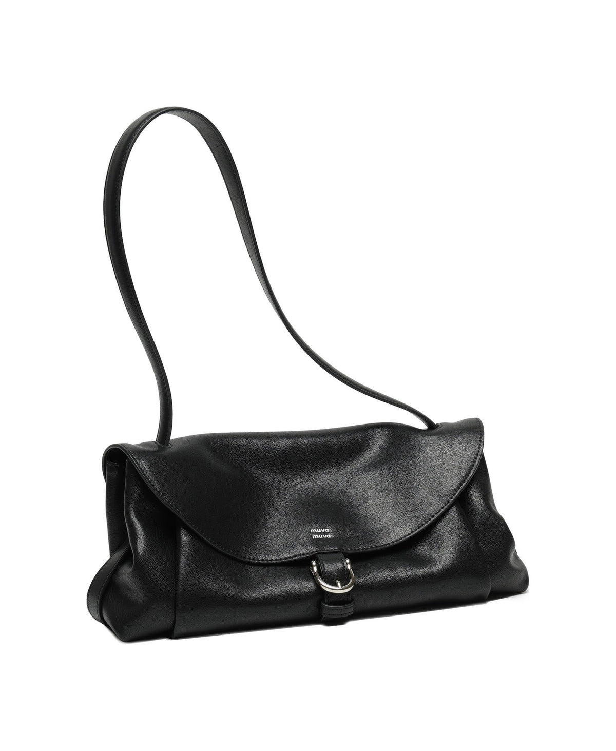 Paradise Pleat Bag in Black, product view 5