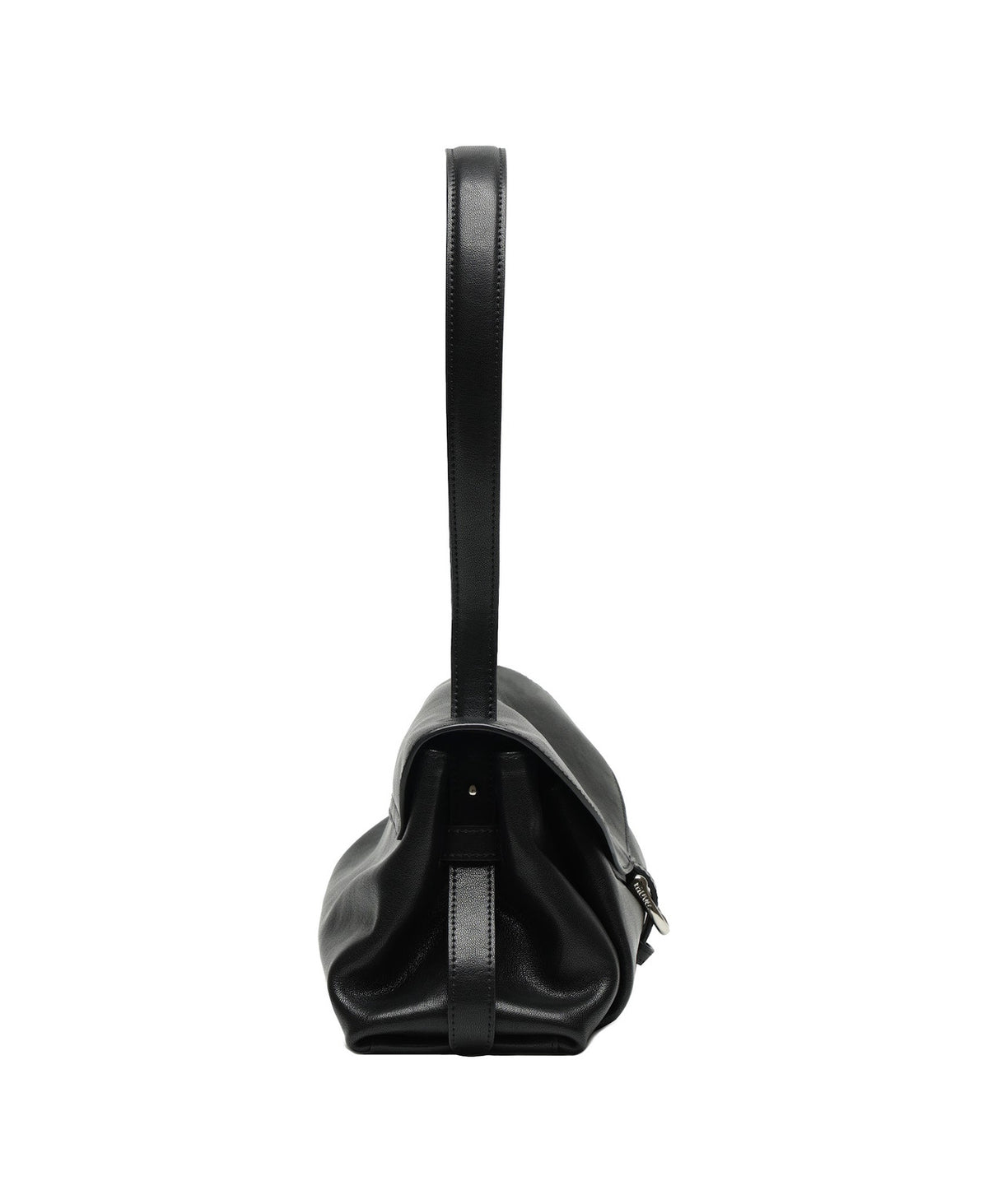 Paradise Pleat Bag in Black, product view 7