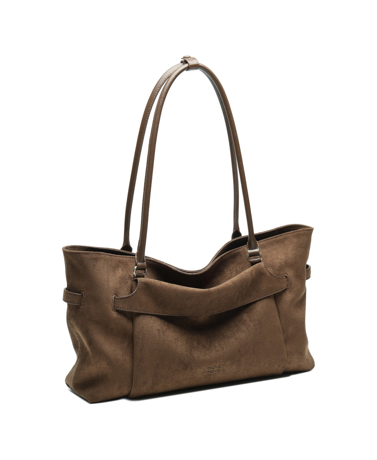 Paradise Fold Fun Shoulder Bag in Caramel Brown, product view 7