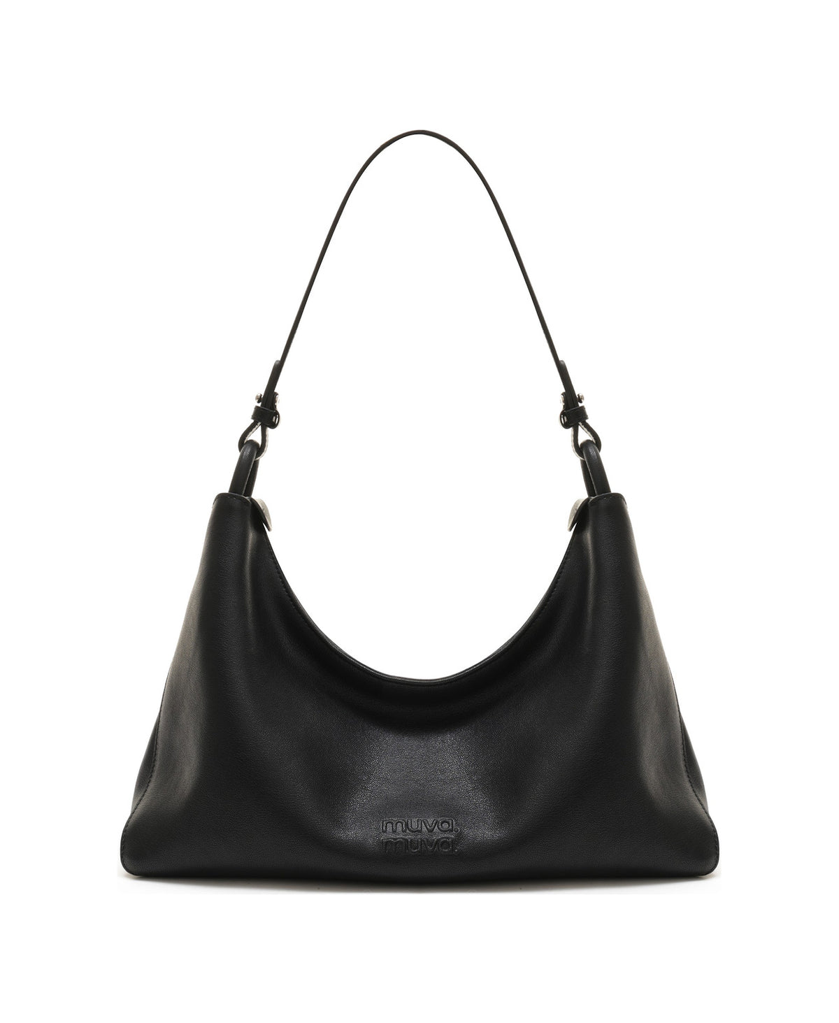Bakery Croissant Shoulder Bag in Black