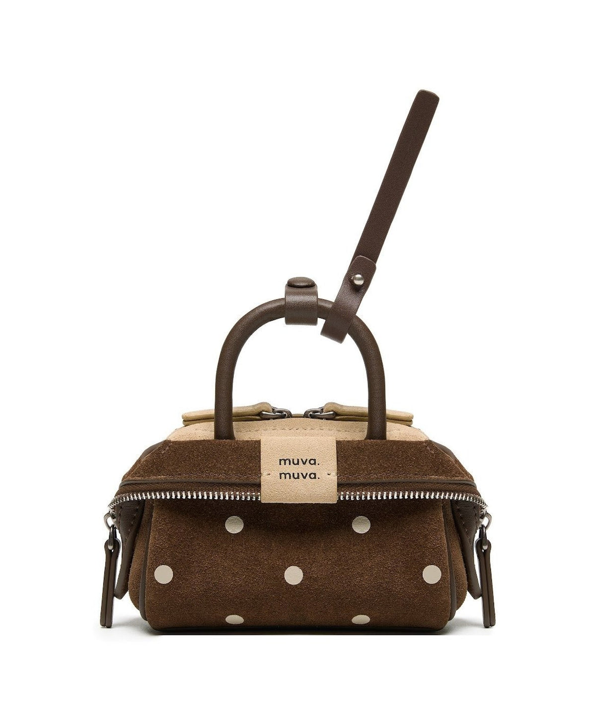 Sweet Layers Mini Pouch · Polka Dot · Chestnut Bobo