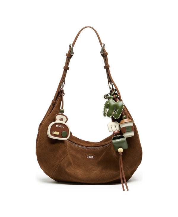 Companion Sway Crescent Bag · Caramel Brown