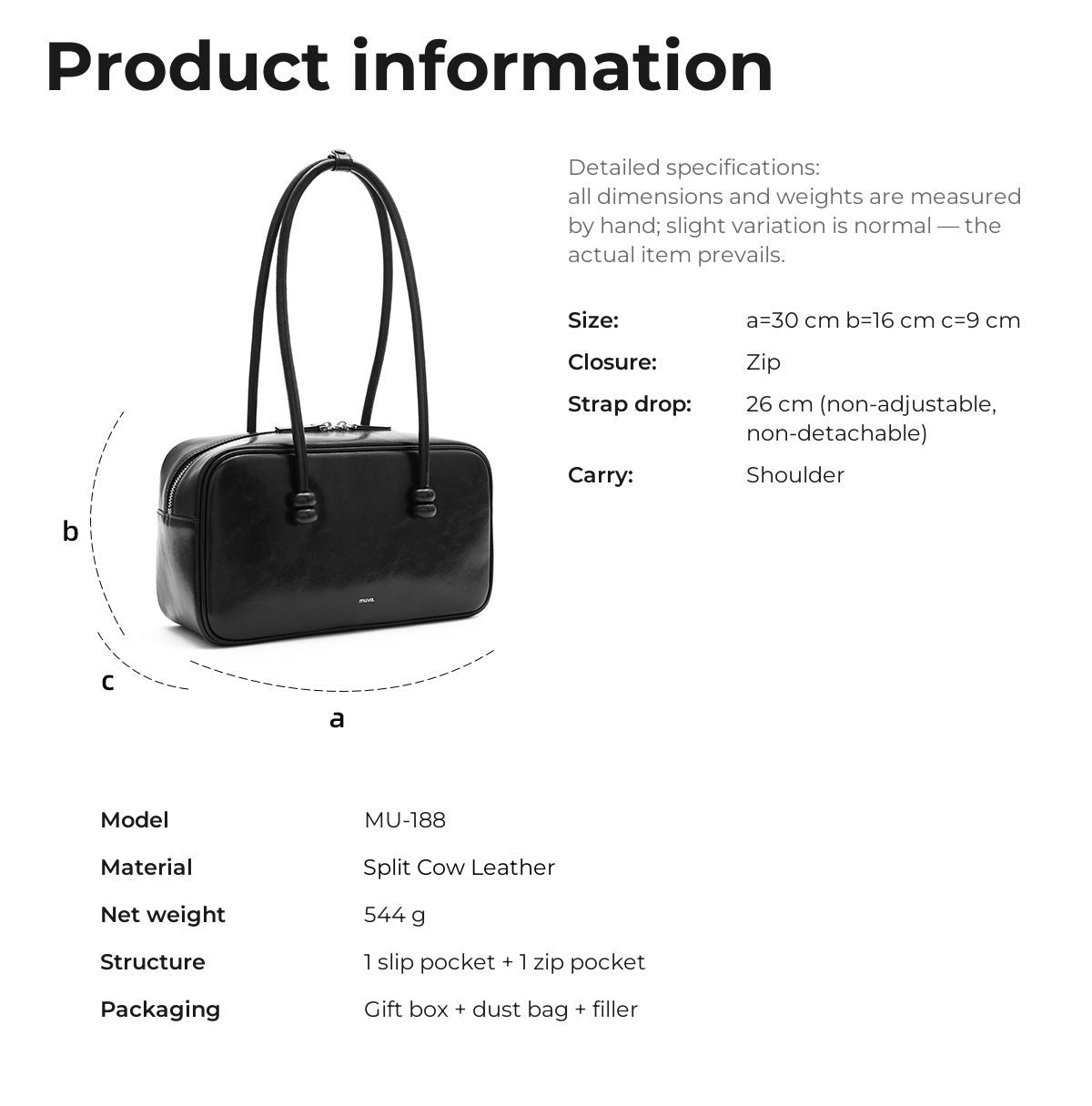 MU-188 Product information