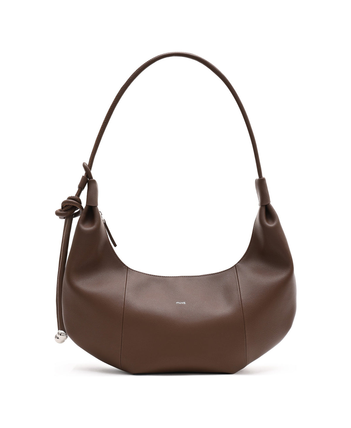 Jingle Croissant Bag in Latte Brown