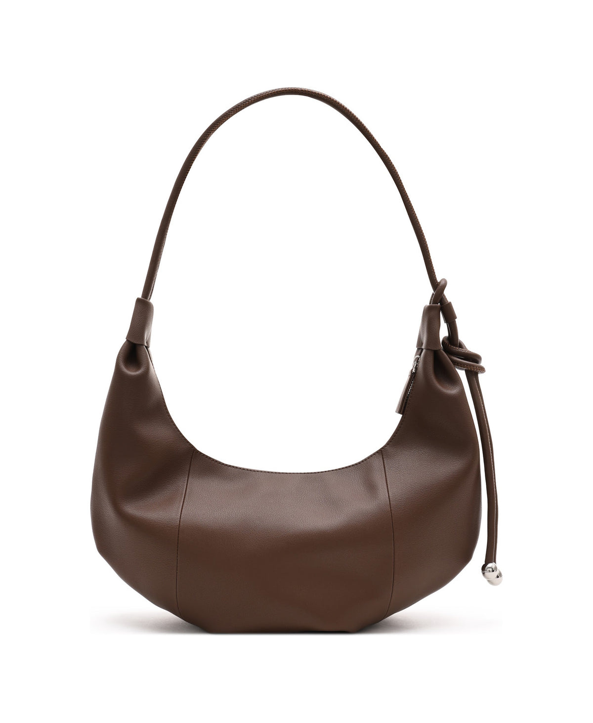 Jingle Croissant Bag in Latte Brown, product view 4