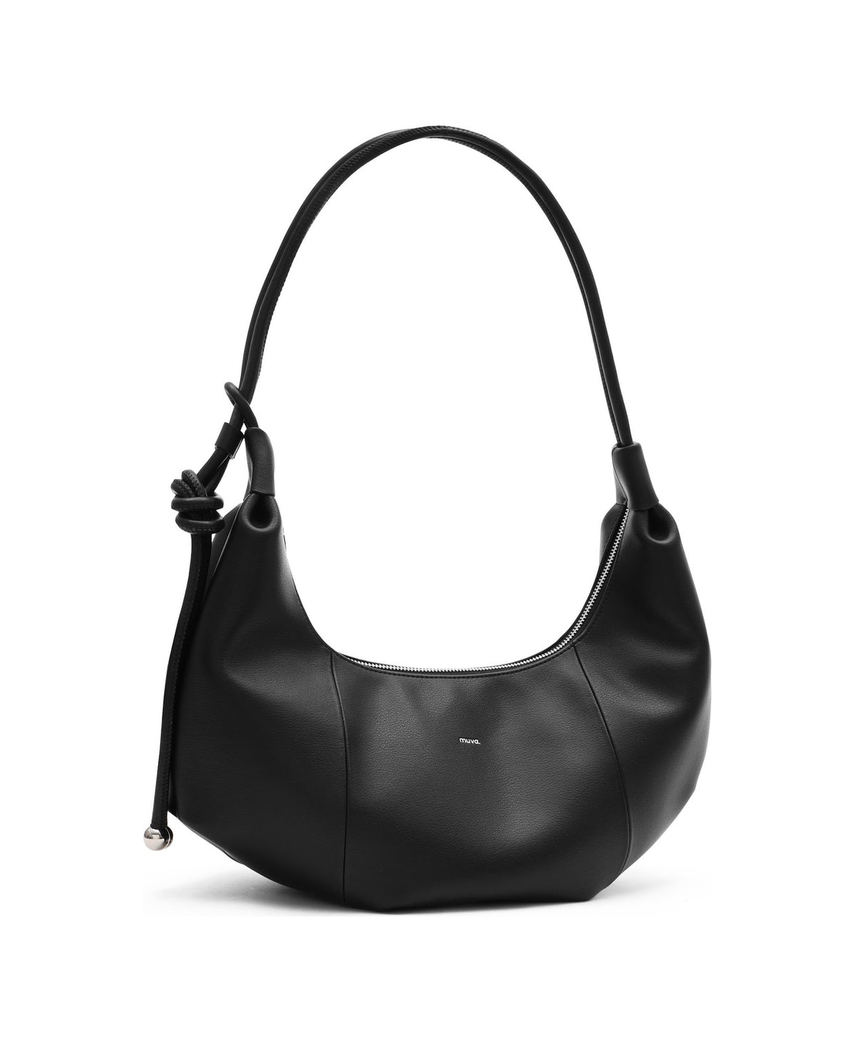 Jingle Croissant Bag in Black, product view 5