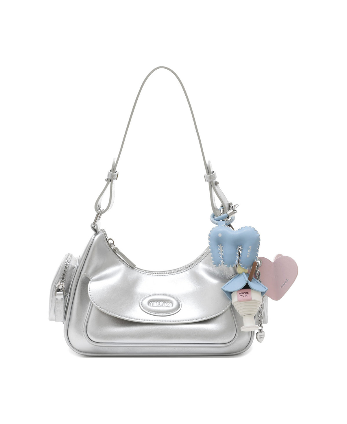Styled with matching charms