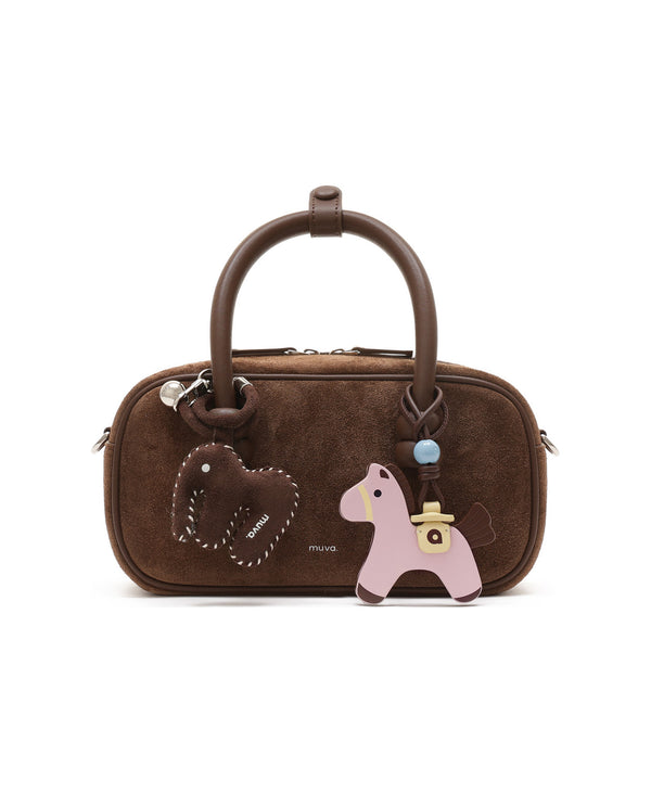ZhuZhu Boston Suede Handbag