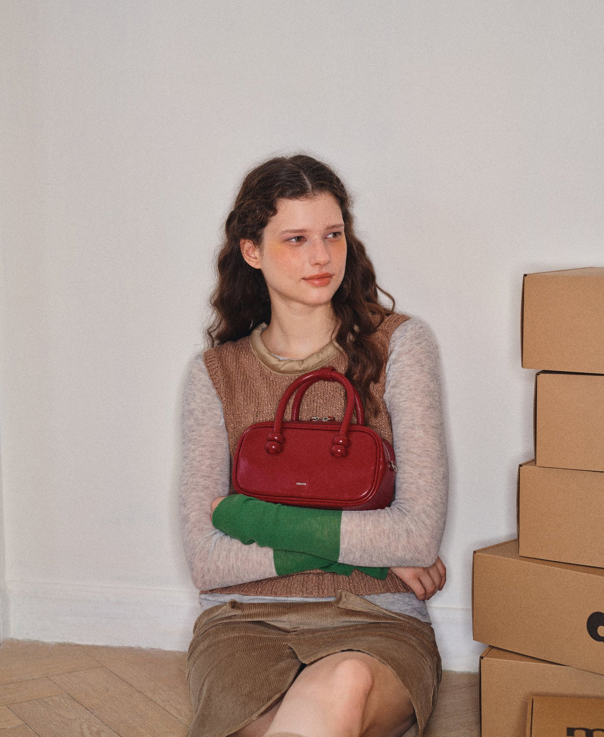 ZhuZhu Boston Bag · Red