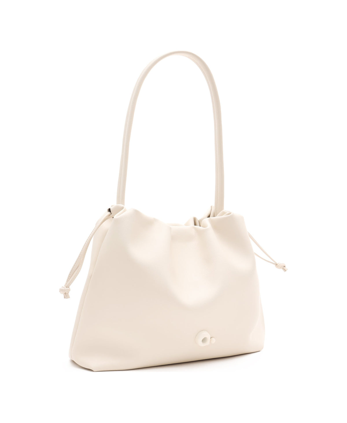 Curly Cloud Tote Bag in Milkshake White, product view 6