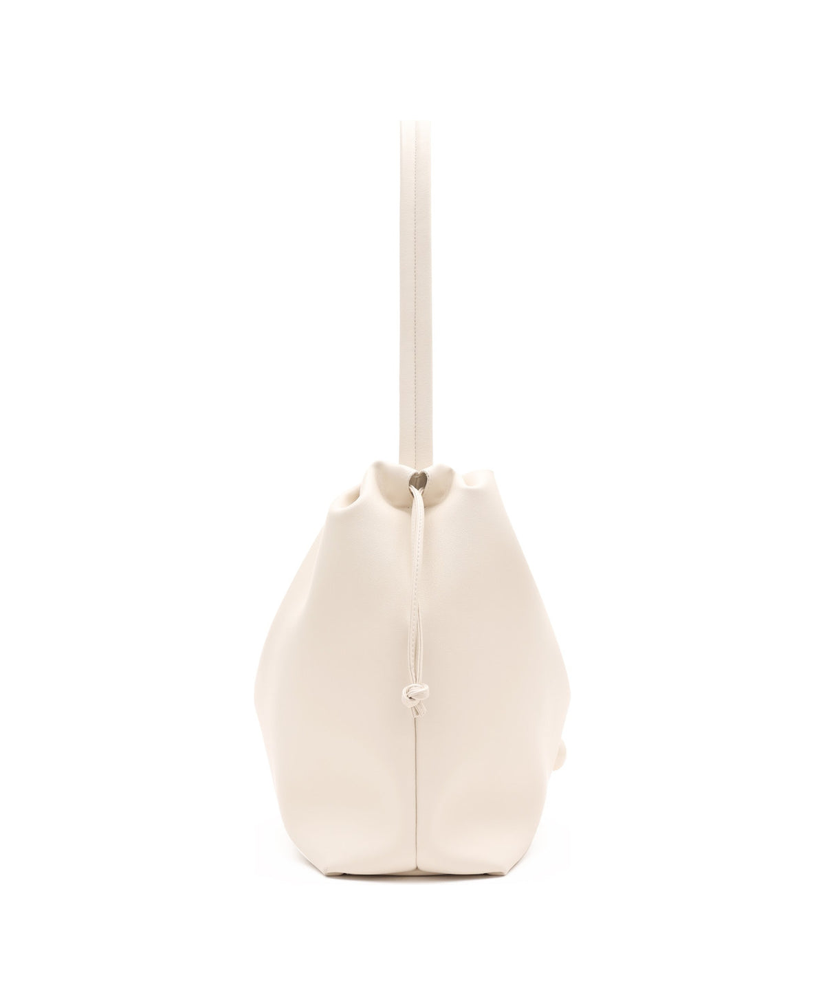 Curly Cloud Tote Bag in Milkshake White, product view 7