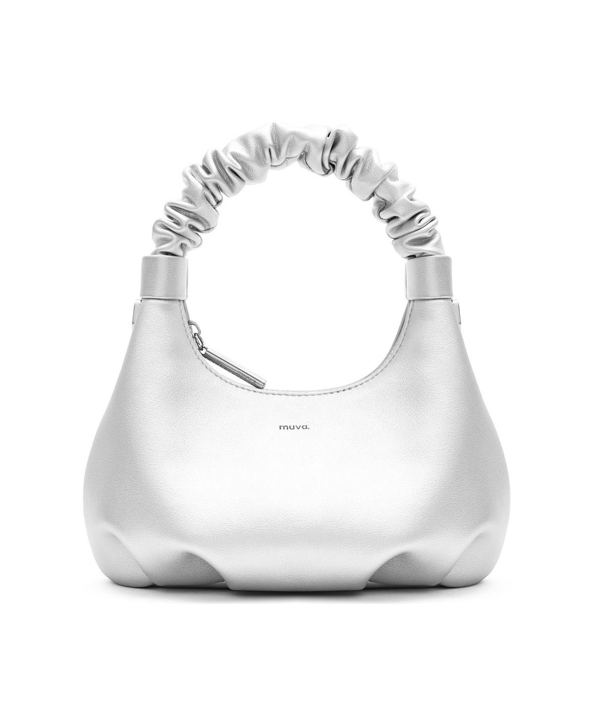Wonton Bag in Moon Rock Silver, product view 4