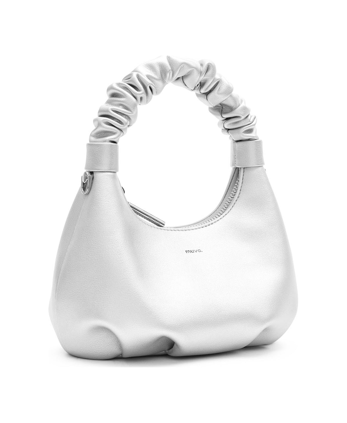 Wonton Bag in Moon Rock Silver, product view 5