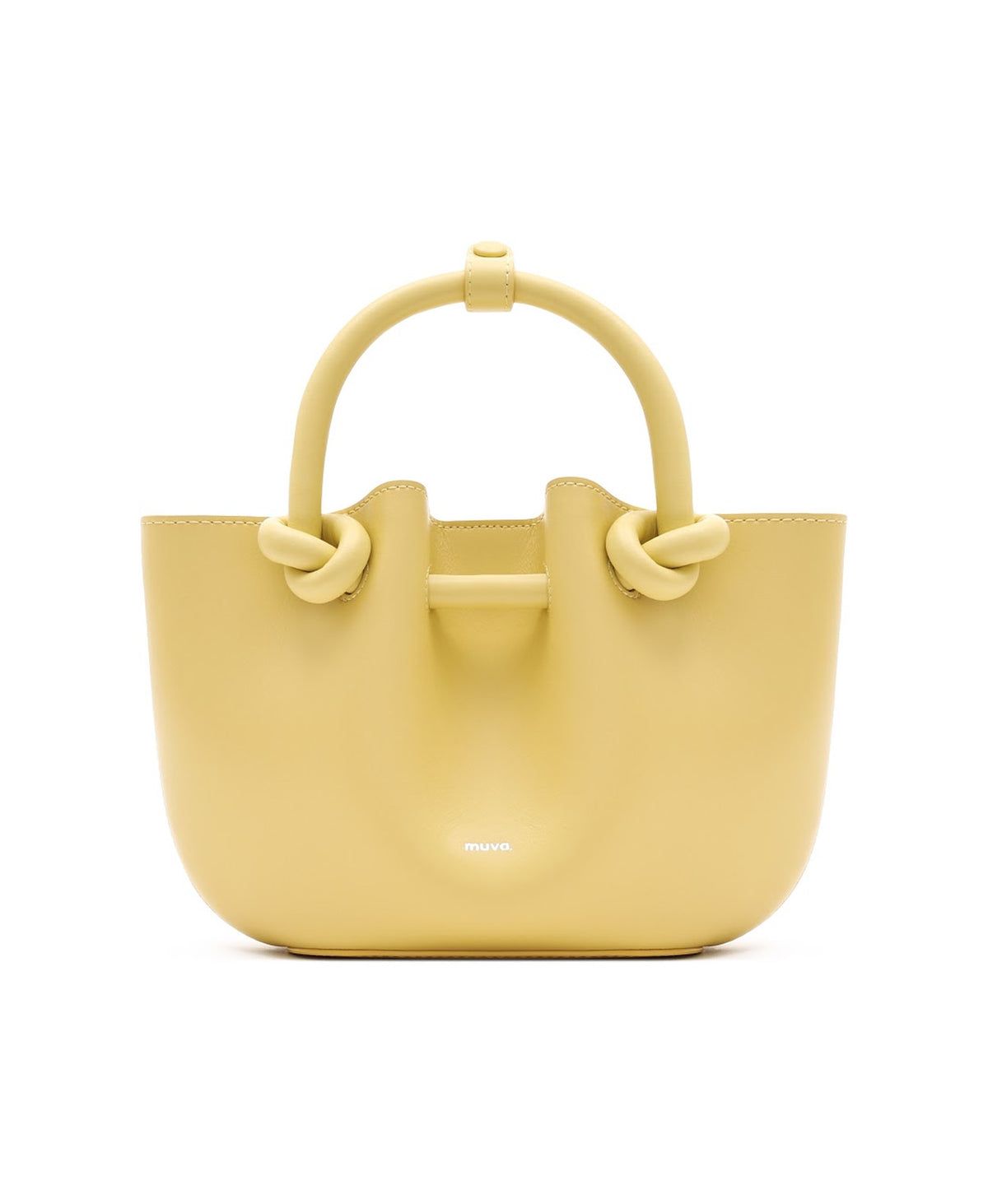 Flower Bud Bag in Creamy Yellow, product view 4