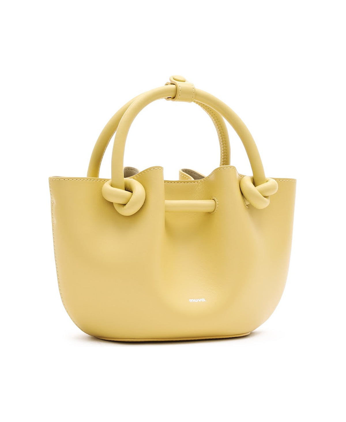 Flower Bud Bag in Creamy Yellow, product view 5