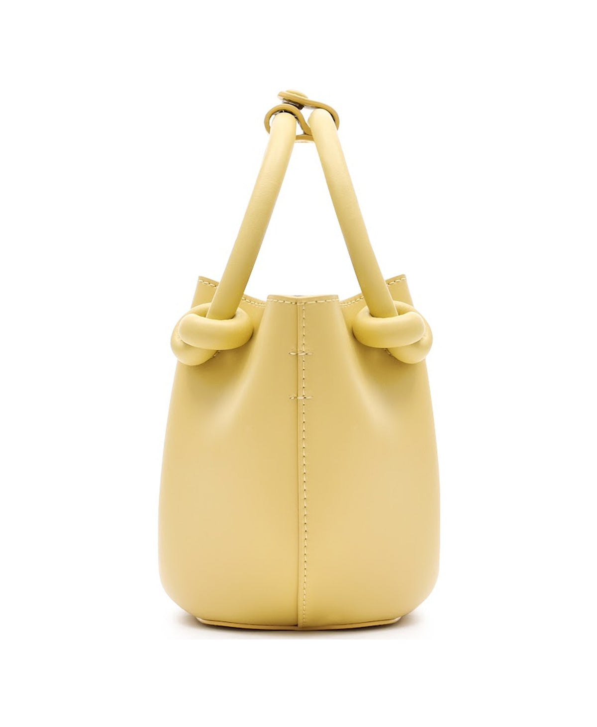 Flower Bud Bag in Creamy Yellow, product view 6
